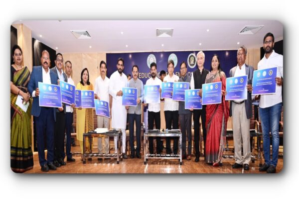 Telangana CM Revanth Reddy addressing youth skill development event