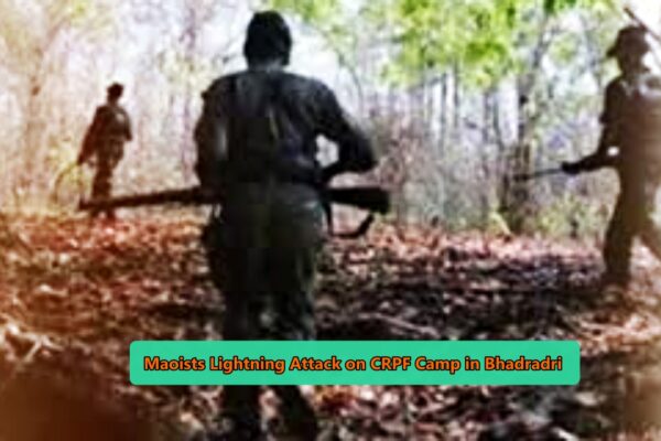 Maoists lightning attack on CRPF camp in Bhadradri Kothagudem, Telangana