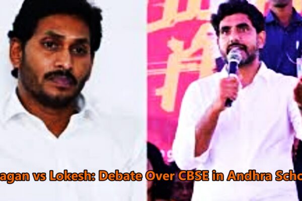 YS Jagan and Nara Lokesh debate over CBSE cancellation in Andhra Pradesh