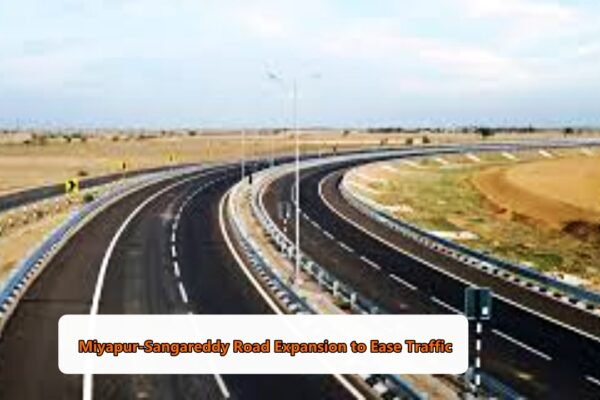 Hyderabad Miyapur to Sangareddy Road Expansion for Traffic Solution