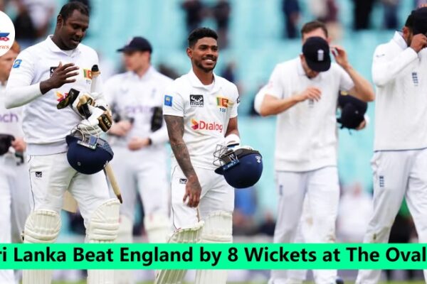 Sri Lanka Beat England by 8 Wickets at The Oval