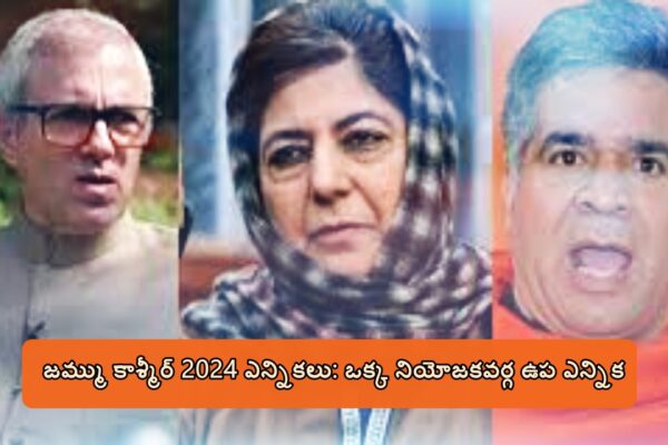 Jammu Kashmir By Election 2024: జమ్మూ కాశ్మీర్ ఉపఎన్నిక