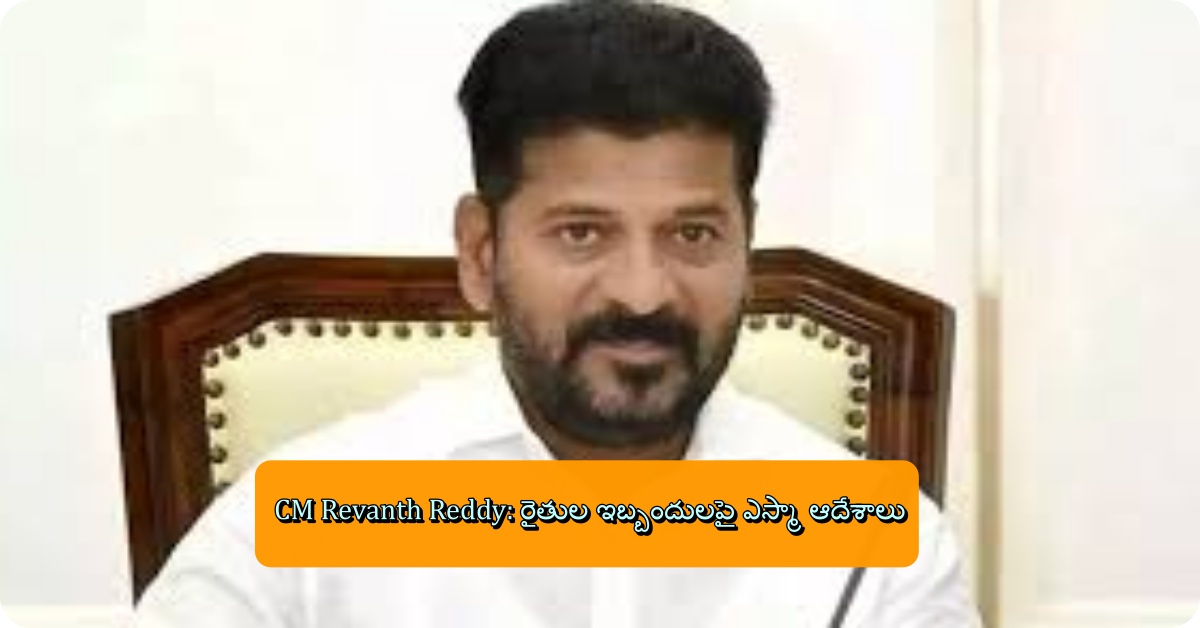 CM Revanth Reddy: రైతుల ఇబ్బందులపై ఎస్మా ఆదేశాలు